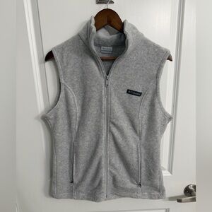 Columbia Light Gray Fleece Jacket